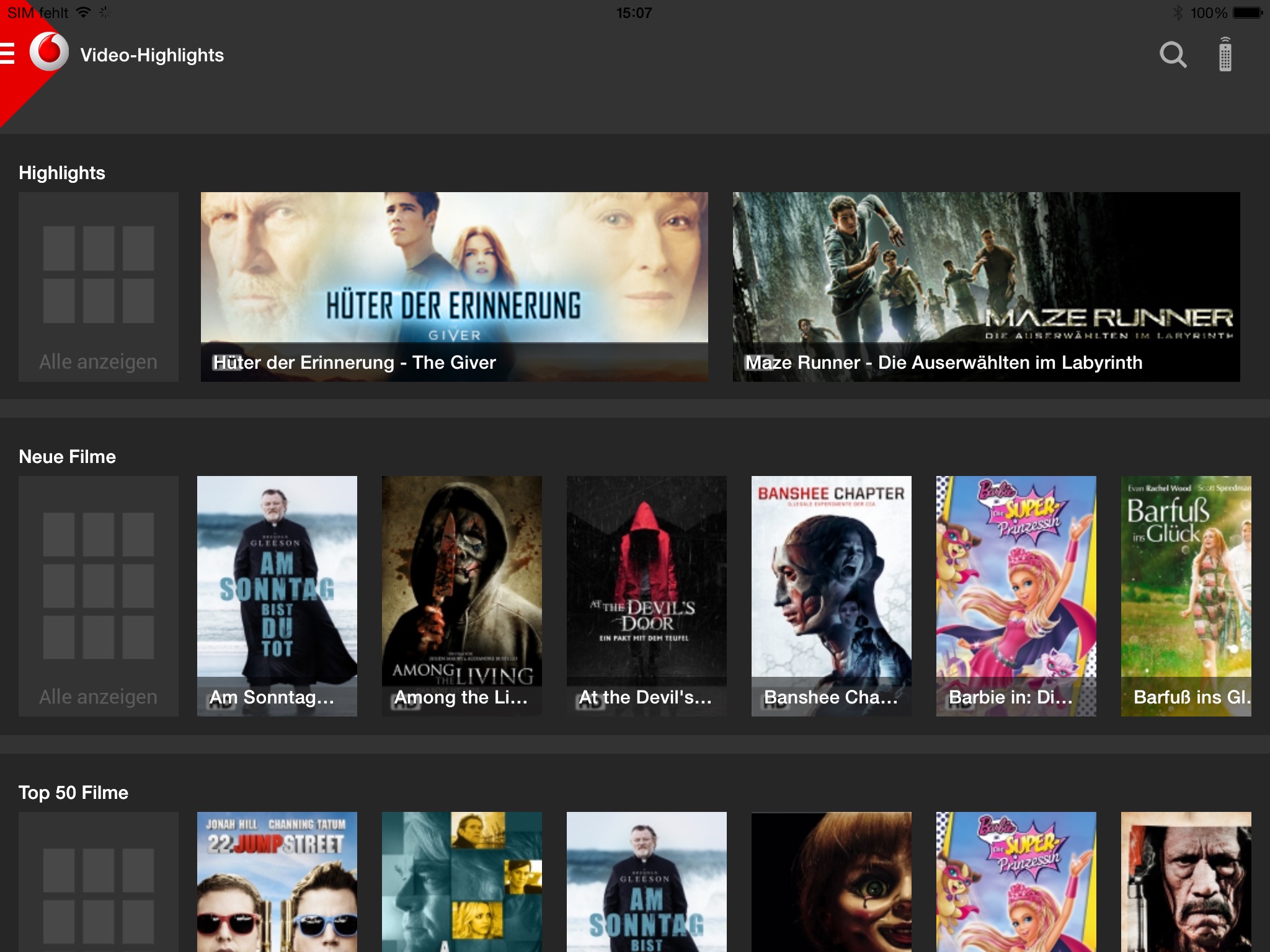 Vodafone TV Manager screenshot 4