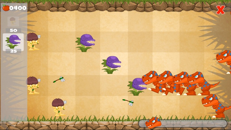Caveman Vs Dino Defense screenshot-3