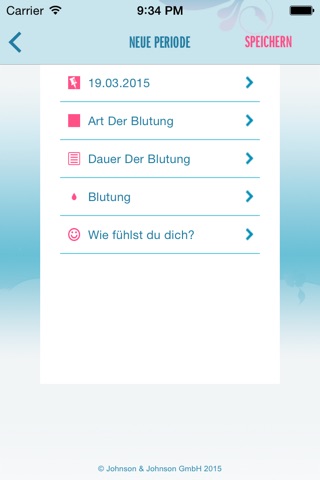 o.b.® Menstruations-Kalender screenshot 4