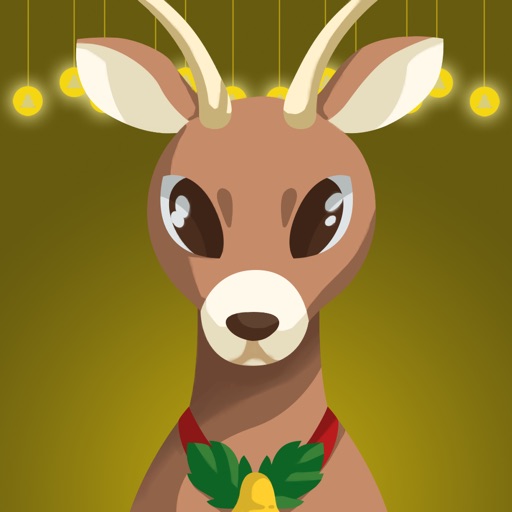 Reindeer Xmas Race - Kids Christmas Game icon