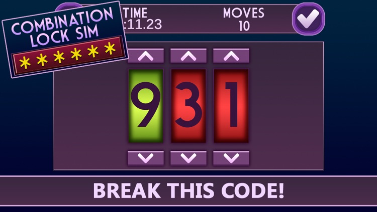 Combination Lock Sim