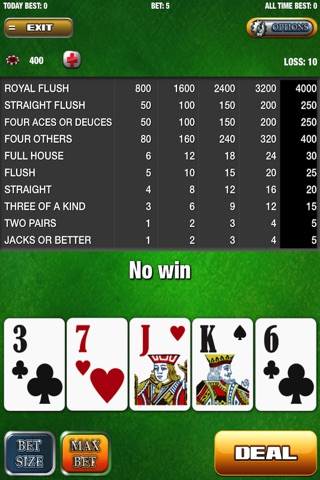 Jack's Poker! screenshot 4