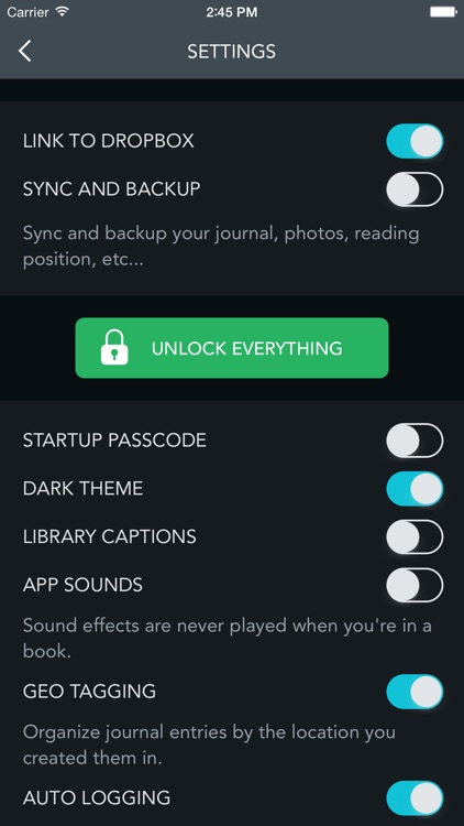 Gerty - eBook reader for epub, journal, notes, photos and maps screenshot-4