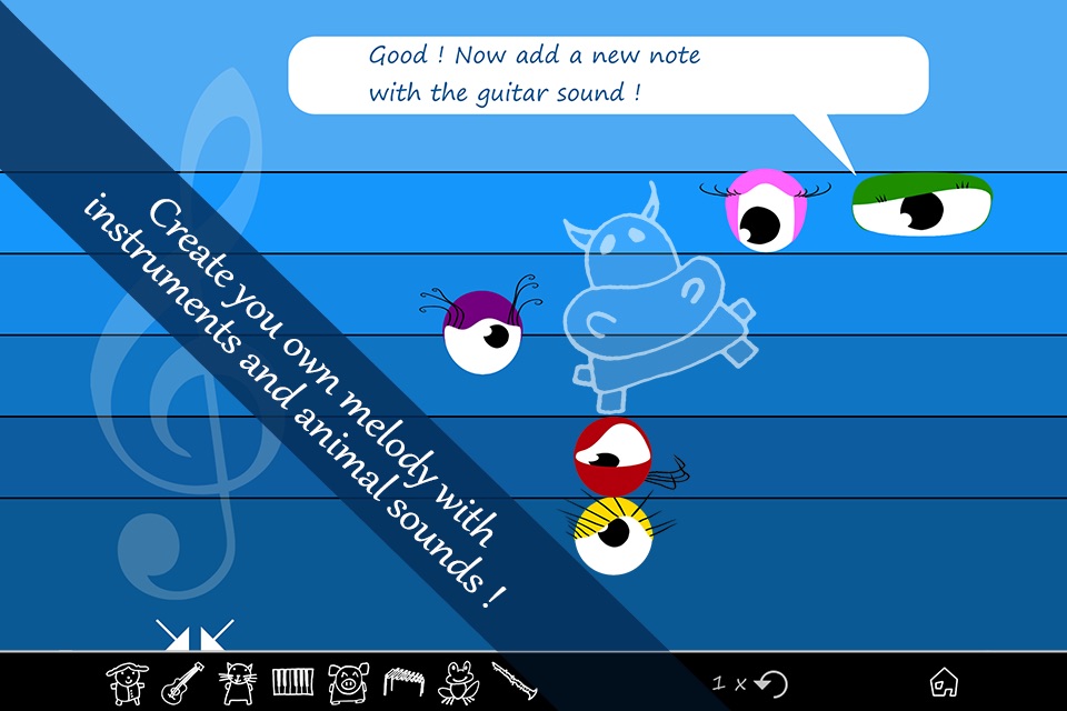 LAMI find notes: Children's Ear Training ! Music for kids screenshot 3