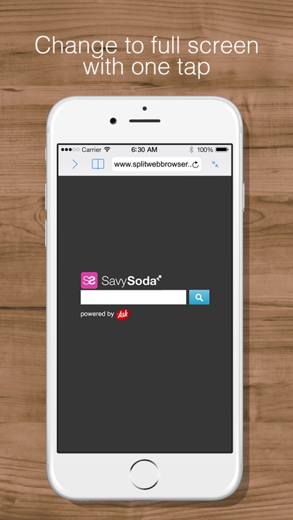Split Web Browser: Fast Multitasking and Full Screen Multiple Tab Browsing for iPhone and iPad