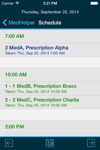 Med Helper – Pill Reminder and Medication Tracker screenshot 2