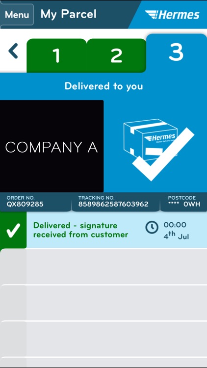 Hermes Parcel Manager screenshot-4