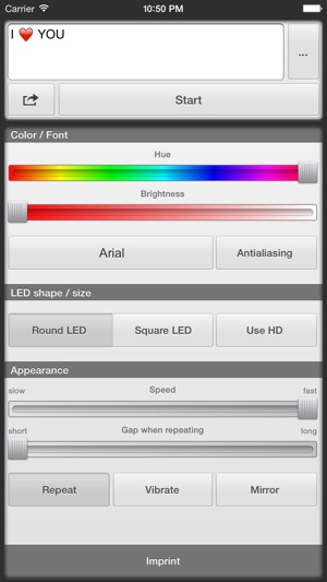 LEDme, the LED Banner for iPhone, iPad and iPod Touch(圖3)-速報App