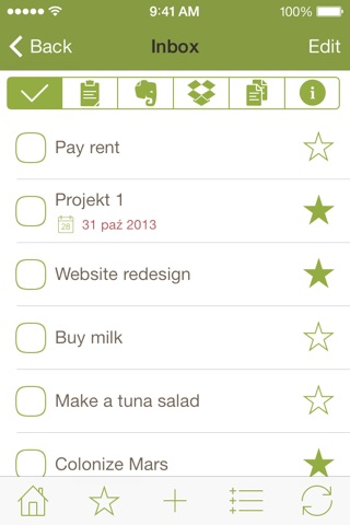 To Do List for Nozbe screenshot 2