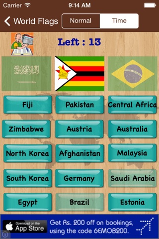 Brain Applies : World Flags screenshot 3