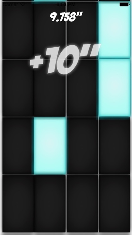 Glowing Piano Tiles (Don't Tap The Black Tiles)