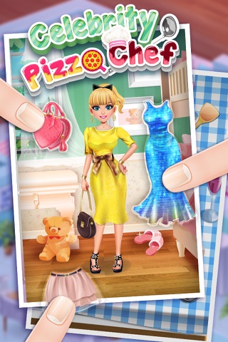 Celebrity Pizza Chef - princess dress up & free kids games screenshot 3