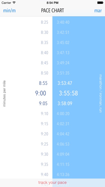 Pace Converter