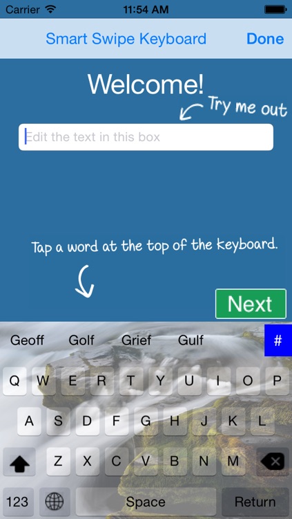 Smart Swipe Keyboard Pro for iOS 8 (Full) screenshot-2