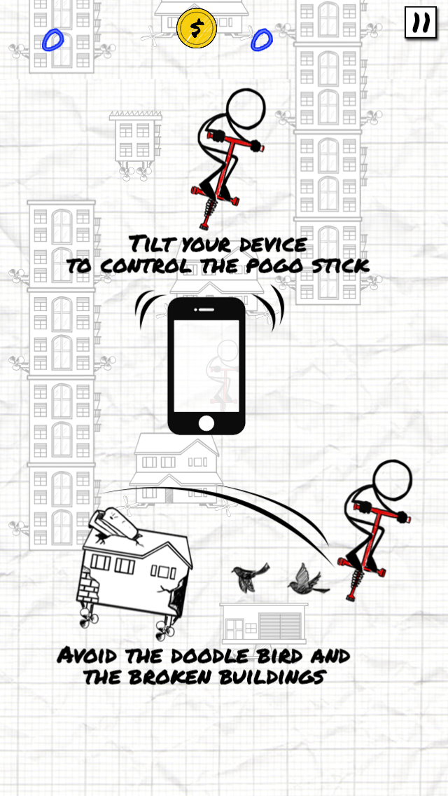 Pogo-Stick Jumper (Mega Endless Stick-man Adventure Game for Boys, Girls & Kids)のおすすめ画像4