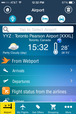 Toronto Airport Info + Radar screenshot 2