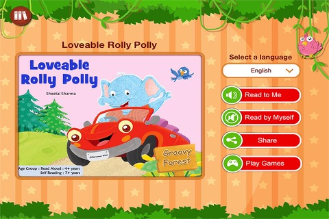 Loveable Rolly Polly - Interactive Reading Planet series Story authored by Sheetal Sharma screenshot 3