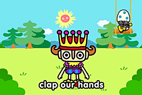 Let's clap our hands (FREE)   - Jajajajan Kids Songs & Coloring picture books series screenshot 2