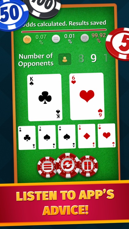 Poker Calculator - Card Expert Adv