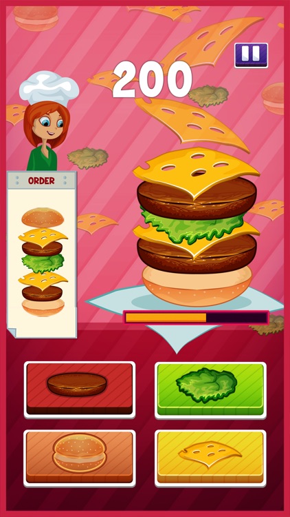 Feed’em Yummy Burger Shop - Hamburger Cooking & Sandwiches Maker Restaurant Games for Kids