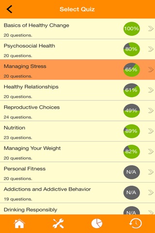 Health & Wellness Quiz screenshot 2