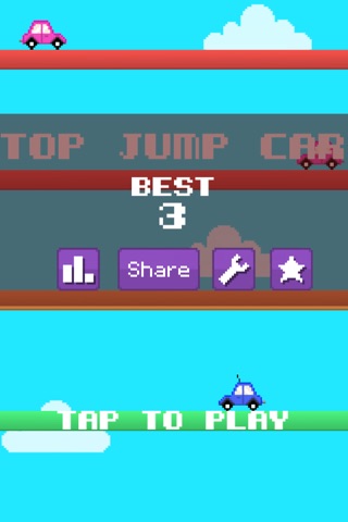 Top Car Jump Amazing Free Game screenshot 2
