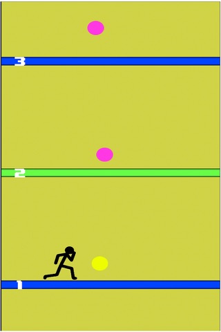 Make Stickman Jump - Avoid balls screenshot 3