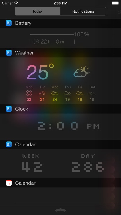 Widget Pro - Add Custom Widgets to Notification Center (Today View) screenshot-4