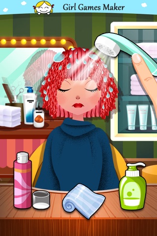 Crazy Hair Salon! Princess Fashion Doll SPA screenshot 2