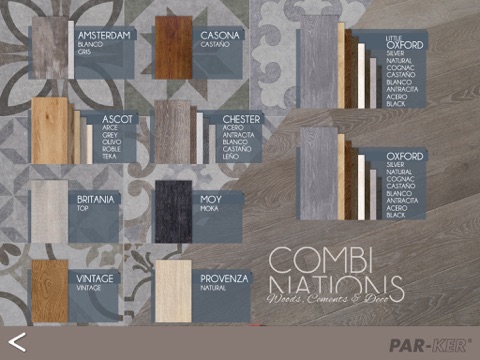 Porcelanosa MGZ COMBINATIONS screenshot 2