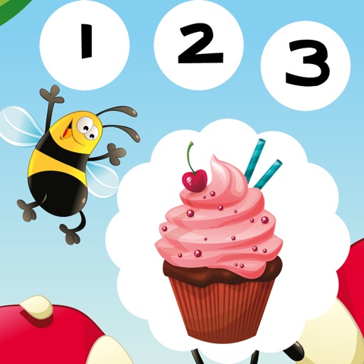 123 Counting Bakery for Children: Learn to Count the Numbers 1-10