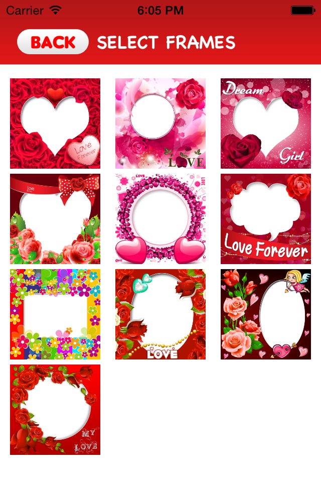 Rose Day Frames screenshot 2