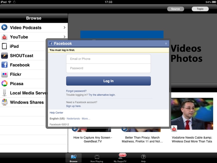 LG TV Media Player HD