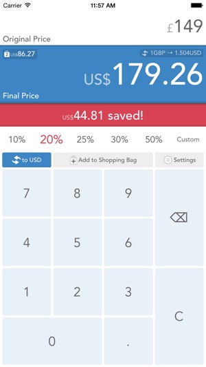 Discounter - discount, convert and track your purchases(圖2)-速報App