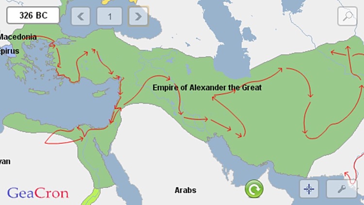 GeaCron History Maps