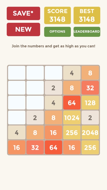 2048 3x4 4x5 5x6