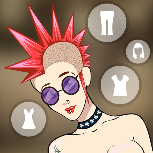 Funky Girl Dress Up Mania - celebrity fashion dressing game Icon