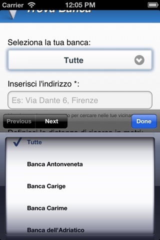 Trova Banca screenshot 2