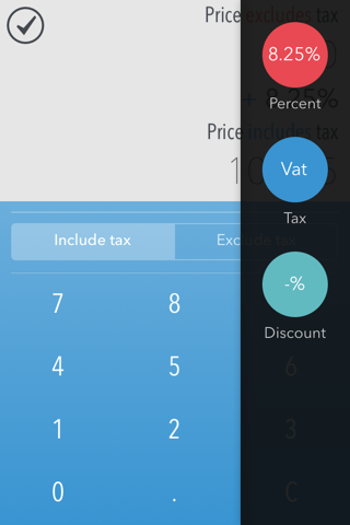 Tip Calculator including Sale and Tax Calc screenshot 4