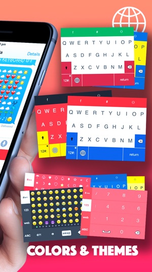 Color-Keys! for iOS 8 Keyboard - Design your keyboard with c(圖2)-速報App