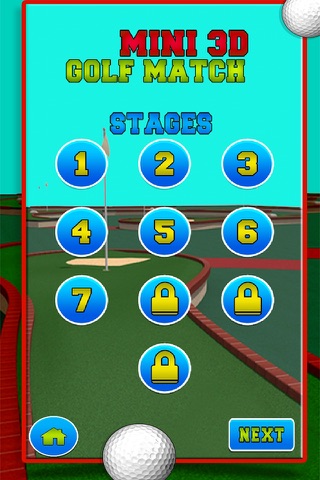 Mini 3D Golf Match - Pro Putt Game screenshot 4