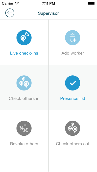 How to cancel & delete CheckAtWork for NOSS : Worker Presence Registration from iphone & ipad 3