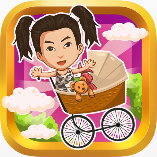 Baby Stroller Runner - Fun Park Race Challenge HD Free icon