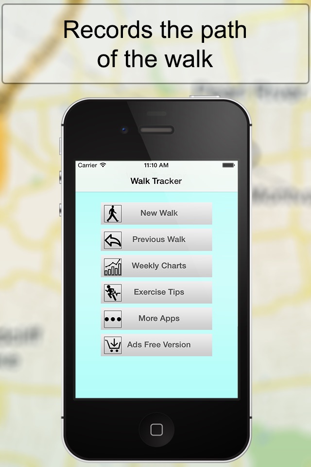 Walk Tracker - Real Time Path Detector screenshot 2