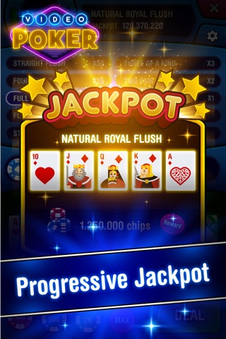 Video Poker - Progressive Jackpot screenshot 3