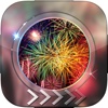 BlurLock -  Fireworks :  Blur Lock Screen Photo Maker Wallpapers Pro