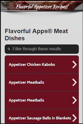 Appetizer Recipes from Flavorful Apps® screenshot 2