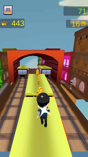 Subway Train Runner 3D - Become hipster and run this town!(圖5)-速報App