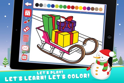 Christmas Coloring Book for Kids Free screenshot 2
