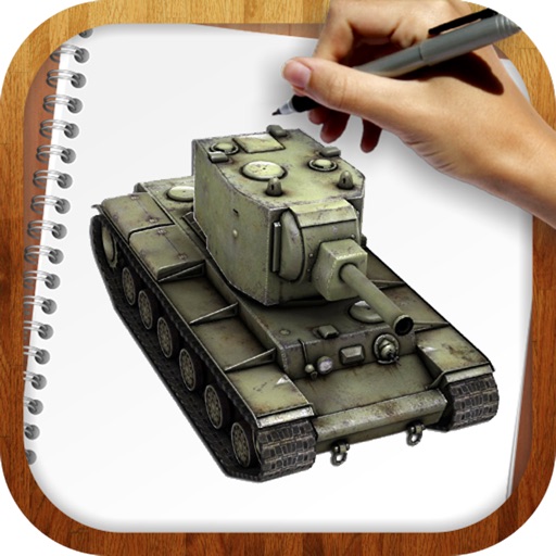 Easy To Draw Tanks iOS App